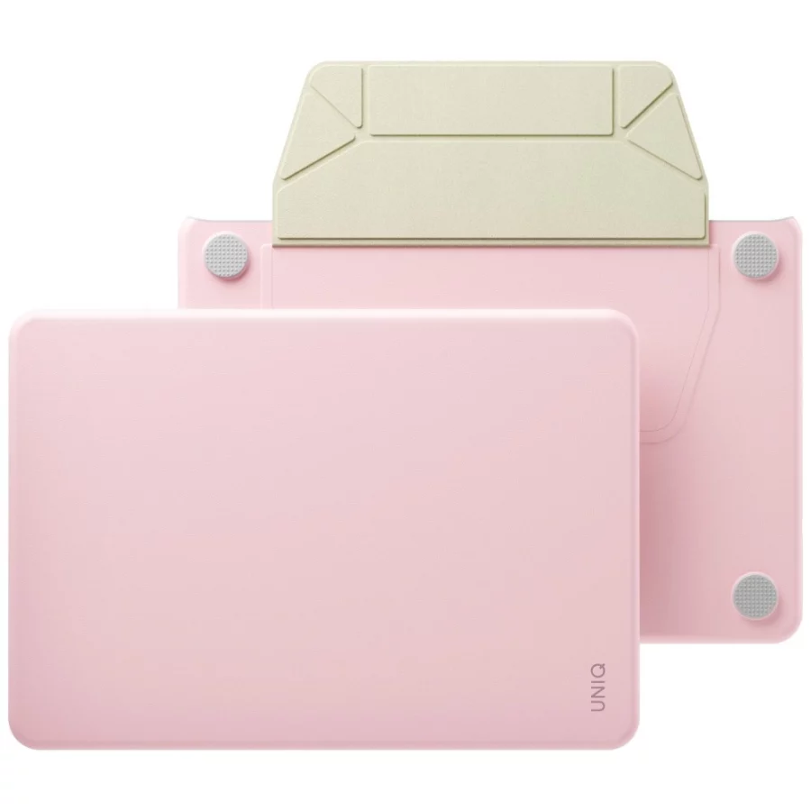 Etui UNIQ Lyden Versa na MacBook Neo - różowe