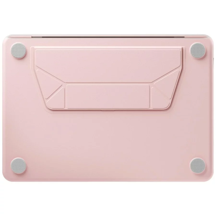 Etui UNIQ Lyden Versa na MacBook Neo - różowe
