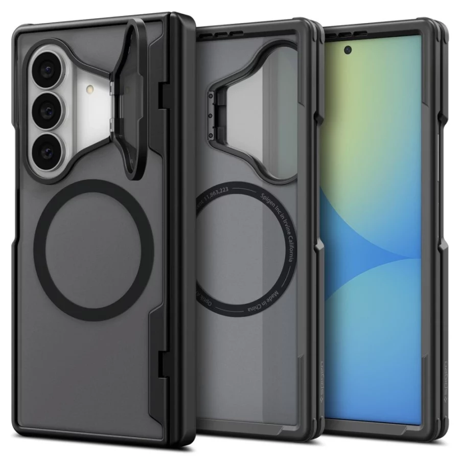 Etui Spigen Optik Armor Pro MagSafe na Samsung Galaxy Z Fold 8 Ultra - czarne