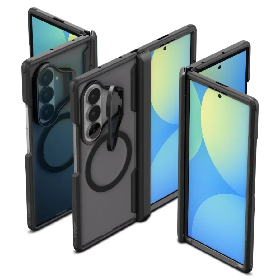 Etui Spigen Optik Armor Pro MagSafe na Samsung Galaxy Z Fold 8 Ultra - czarne