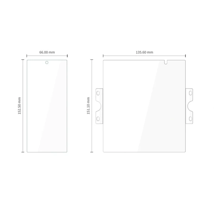 Zestaw ochronny 2x szkło hartowane Tech-Protect Glass Fit+ + 2x Folia hydrożelowa Tech-Protect Hydro Flex+  4in1 na Samsung Galaxy Z Fold 8 Ultra