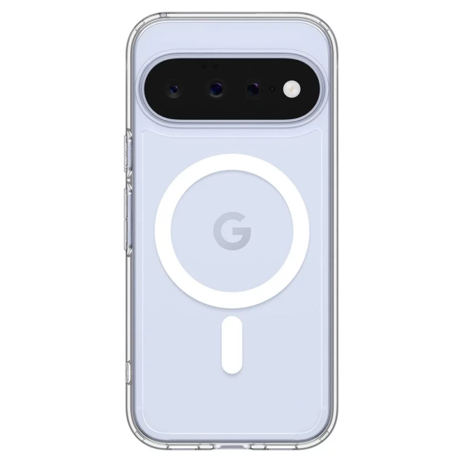 Etui Spigen Ultra Hybrid Mag MagSafe na Google Pixel 11 - przezroczysto-białe