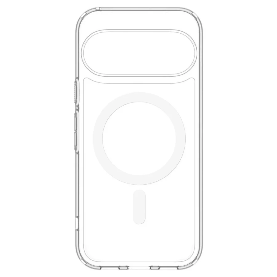 Etui Spigen Ultra Hybrid Mag MagSafe na Google Pixel 11 - przezroczysto-białe