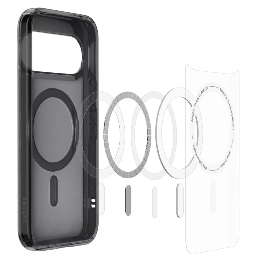 Etui Spigen Ultra Hybrid Mag MagSafe na Google Pixel 11 - czarno-szare