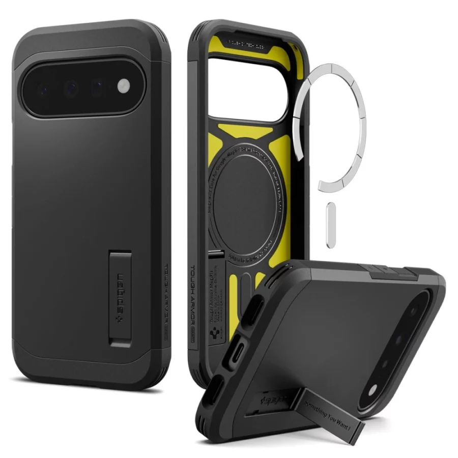 Etui Spigen Tough Armor Mag MagSafe na Google Pixel 11 - czarne