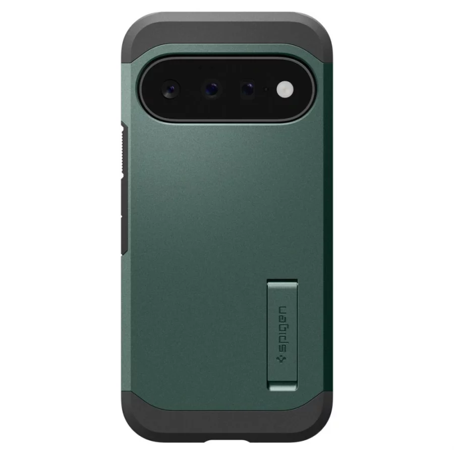 Etui Spigen Tough Armor Mag MagSafe na Google Pixel 11 - ciemnozielone