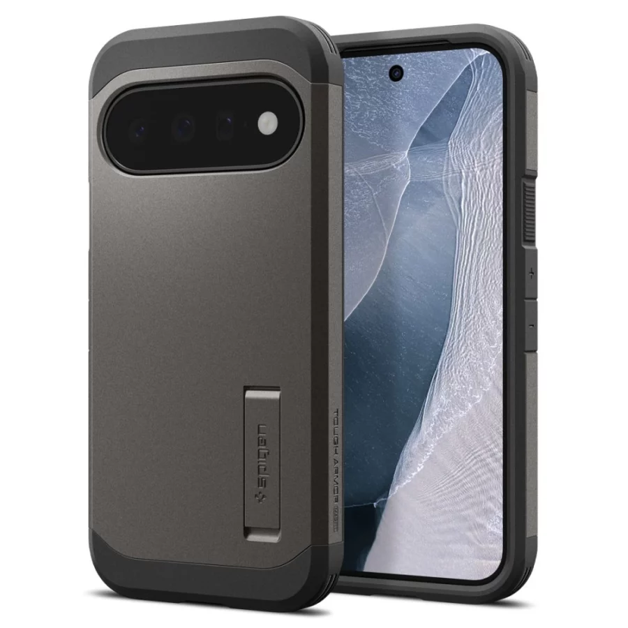 Etui Spigen Tough Armor Mag MagSafe na Google Pixel 11 - ciemnoszare