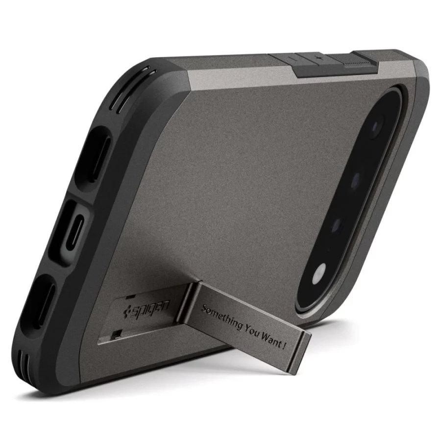 Etui Spigen Tough Armor Mag MagSafe na Google Pixel 11 - ciemnoszare