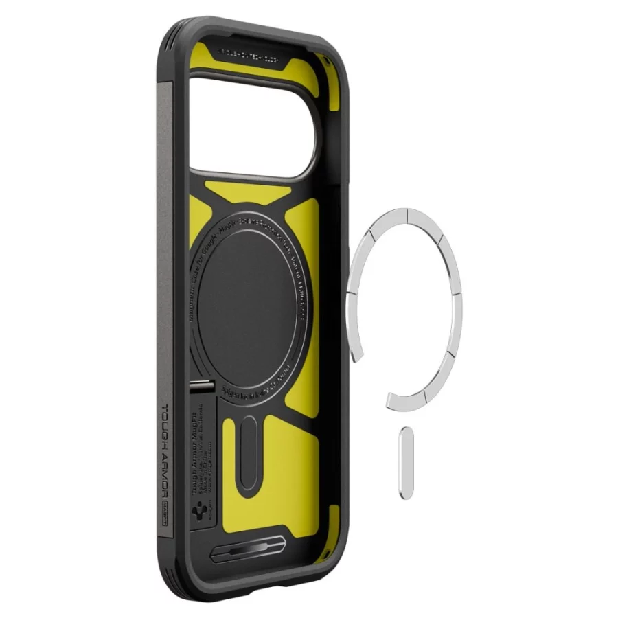 Etui Spigen Tough Armor Mag MagSafe na Google Pixel 11 - ciemnoszare