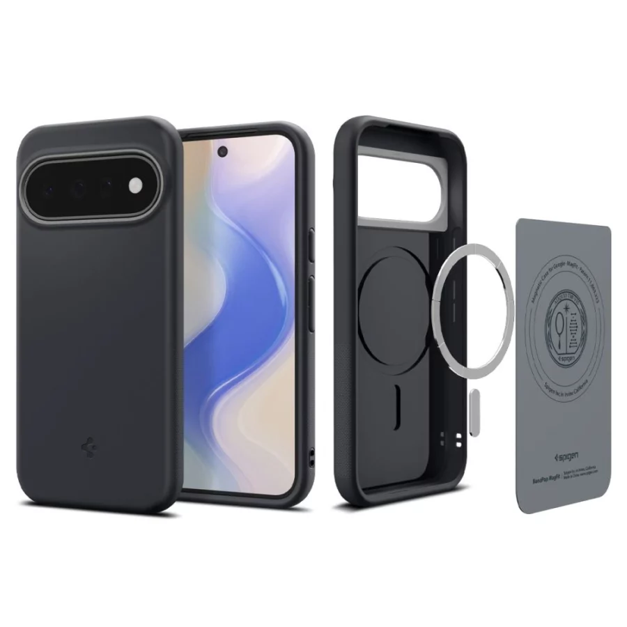 Etui Spigen Nano Pop MagSafe na Google Pixel 11 - czarno-szare