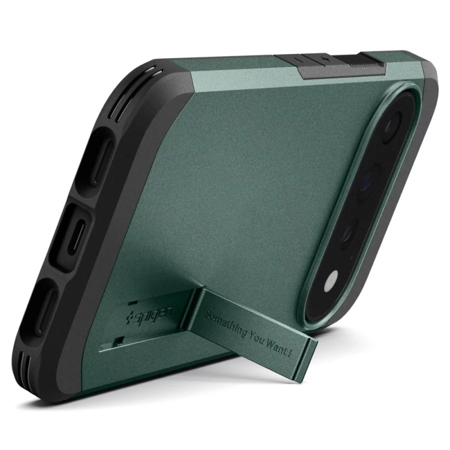 Etui Spigen Tough Armor Mag MagSafe na Google Pixel 11 Pro - ciemnozielone