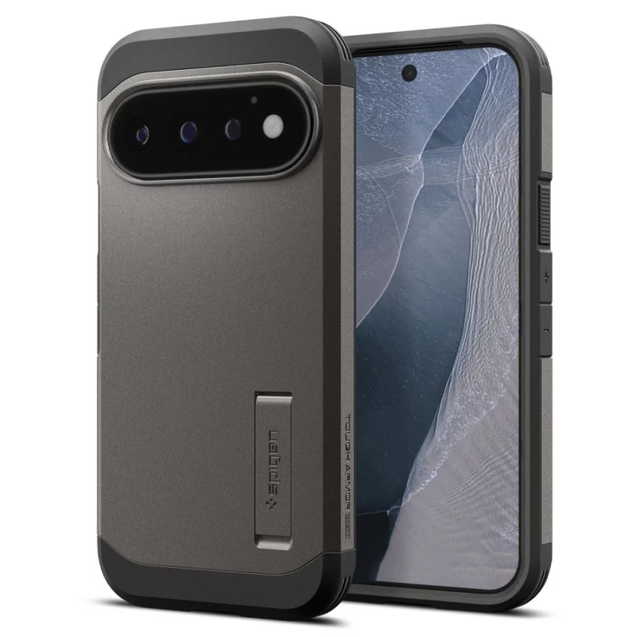 Etui Spigen Tough Armor Mag MagSafe na Google Pixel 11 Pro - ciemnoszare