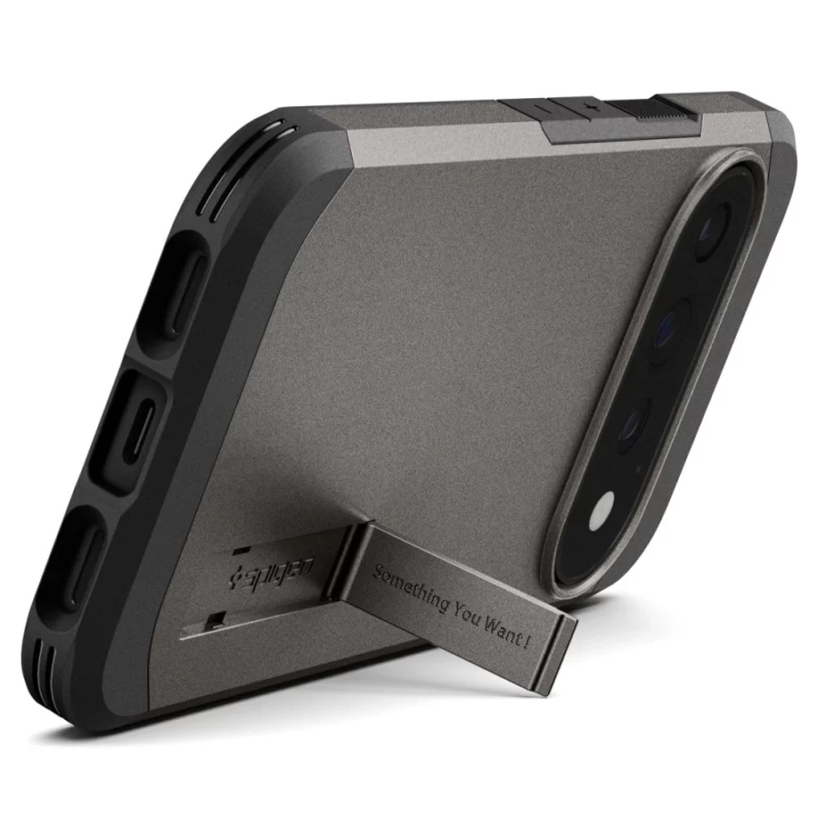 Etui Spigen Tough Armor Mag MagSafe na Google Pixel 11 Pro - ciemnoszare