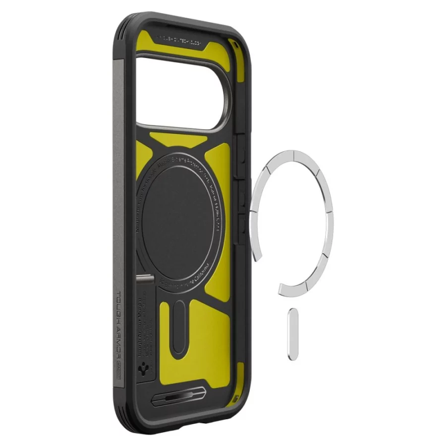 Etui Spigen Tough Armor Mag MagSafe na Google Pixel 11 Pro - ciemnoszare
