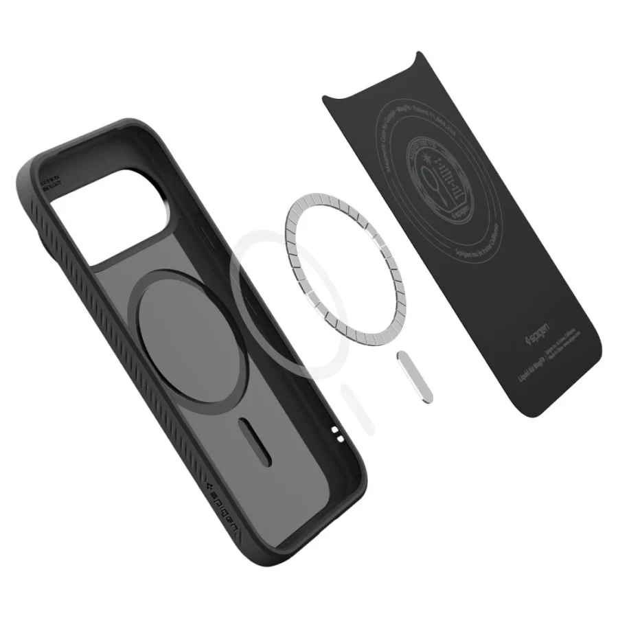 Etui Spigen Liquid Air Mag MagSafe na Google Pixel 11 Pro XL - czarne matowe
