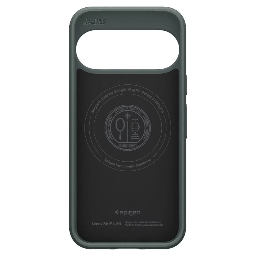 Etui Spigen Liquid Air Mag MagSafe na Google Pixel 11 Pro XL - ciemnozielone