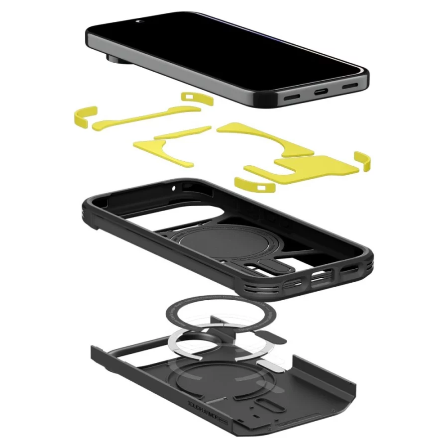 Etui Spigen Tough Armor Mag MagSafe na Google Pixel 11 Pro XL - czarne