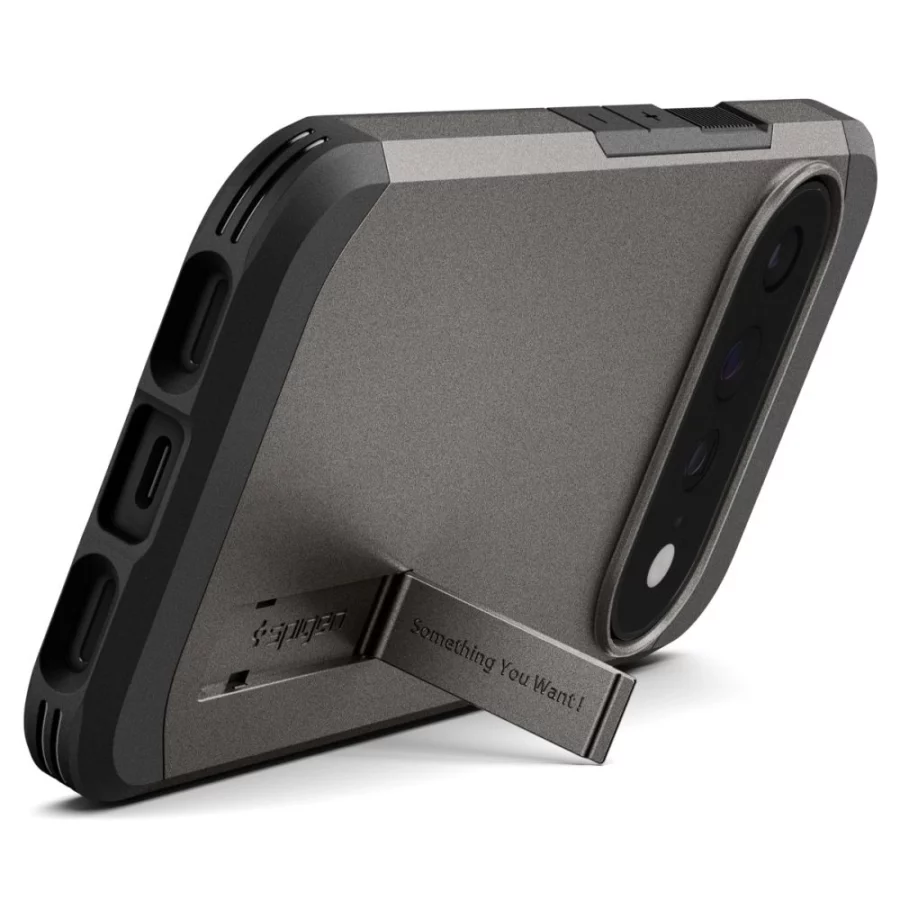 Etui Spigen Tough Armor Mag MagSafe na Google Pixel 11 Pro XL - ciemnoszare