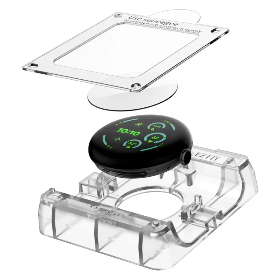 Folia hydrożelowa Spigen Elite Shield EZ Fit 2-Pack na Google Pixel Watch 41 mm