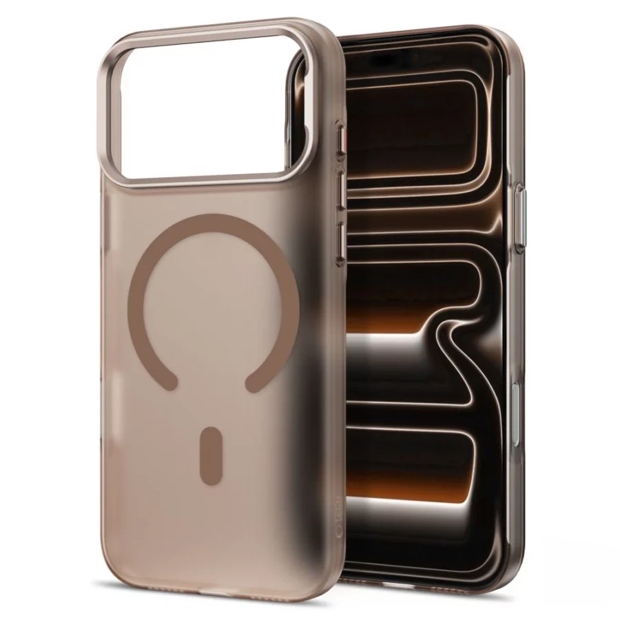 Etui Tech-Protect MagZero MagSafe na iPhone 17 Pro / 18 Pro - brązowe matowe