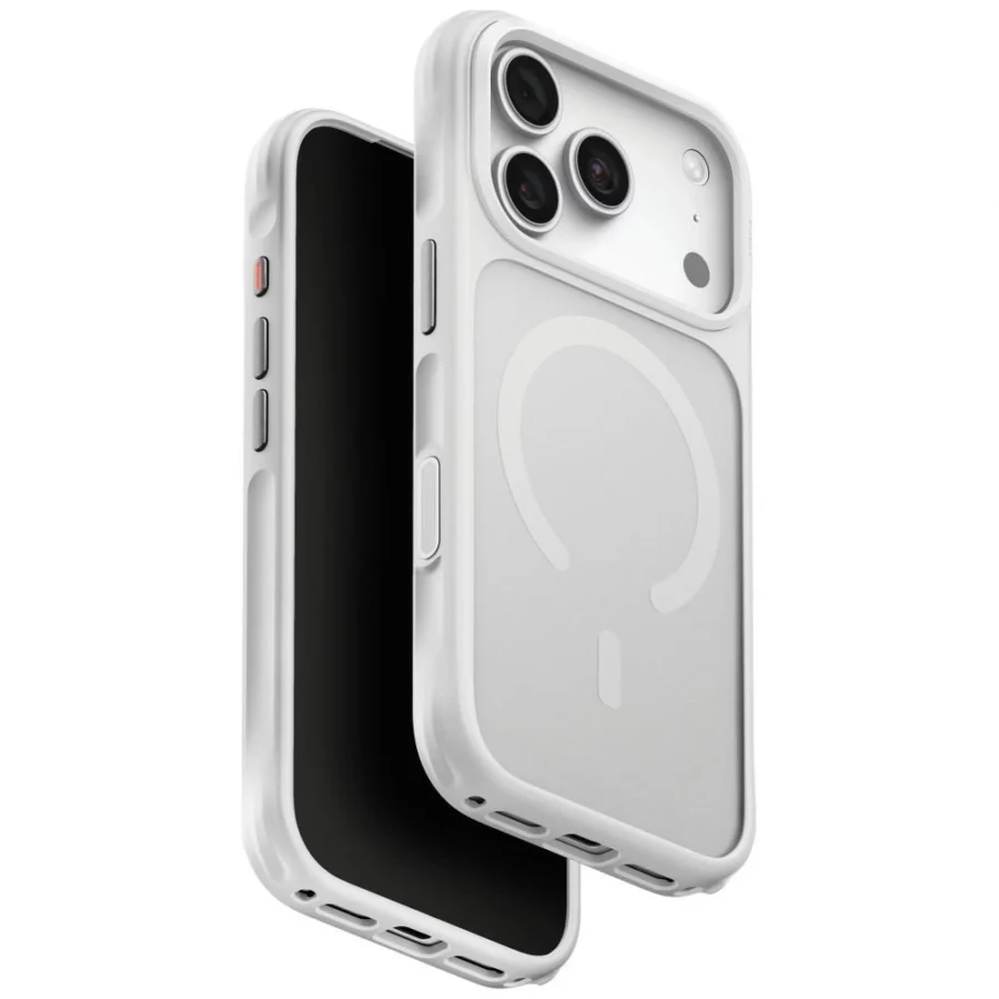 Etui UNIQ Veren Magclick Charging na iPhone 18 Pro / 17 Pro - białe