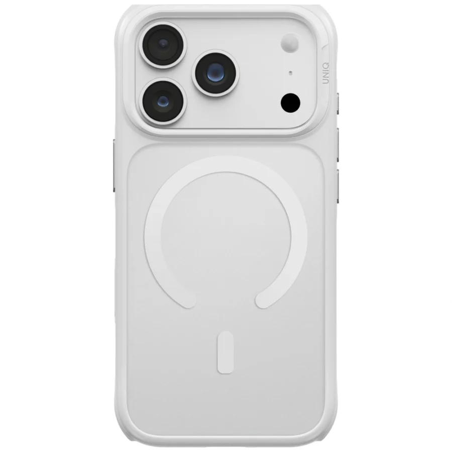Etui UNIQ Veren Magclick Charging na iPhone 18 Pro / 17 Pro - białe