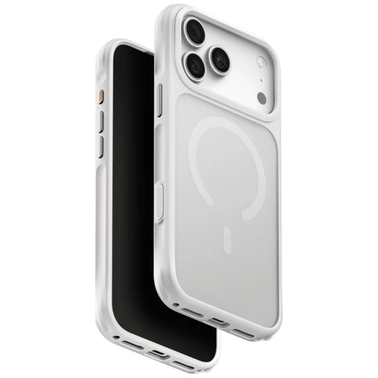 Etui UNIQ Veren Magclick Charging na iPhone 18 Pro Max / 17 Pro Max - białe