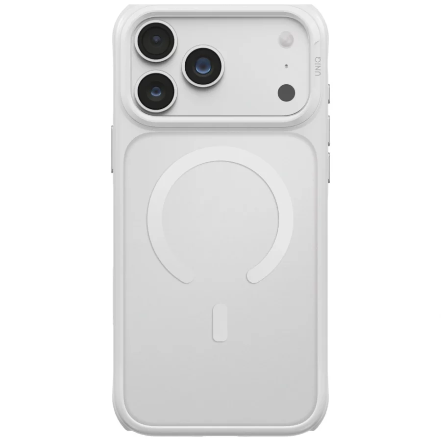 Etui UNIQ Veren Magclick Charging na iPhone 18 Pro Max / 17 Pro Max - białe