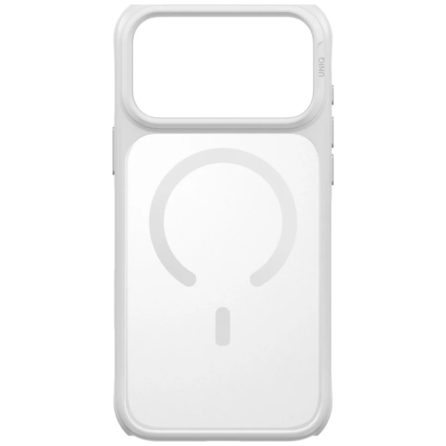 Etui UNIQ Veren Magclick Charging na iPhone 18 Pro Max / 17 Pro Max - białe