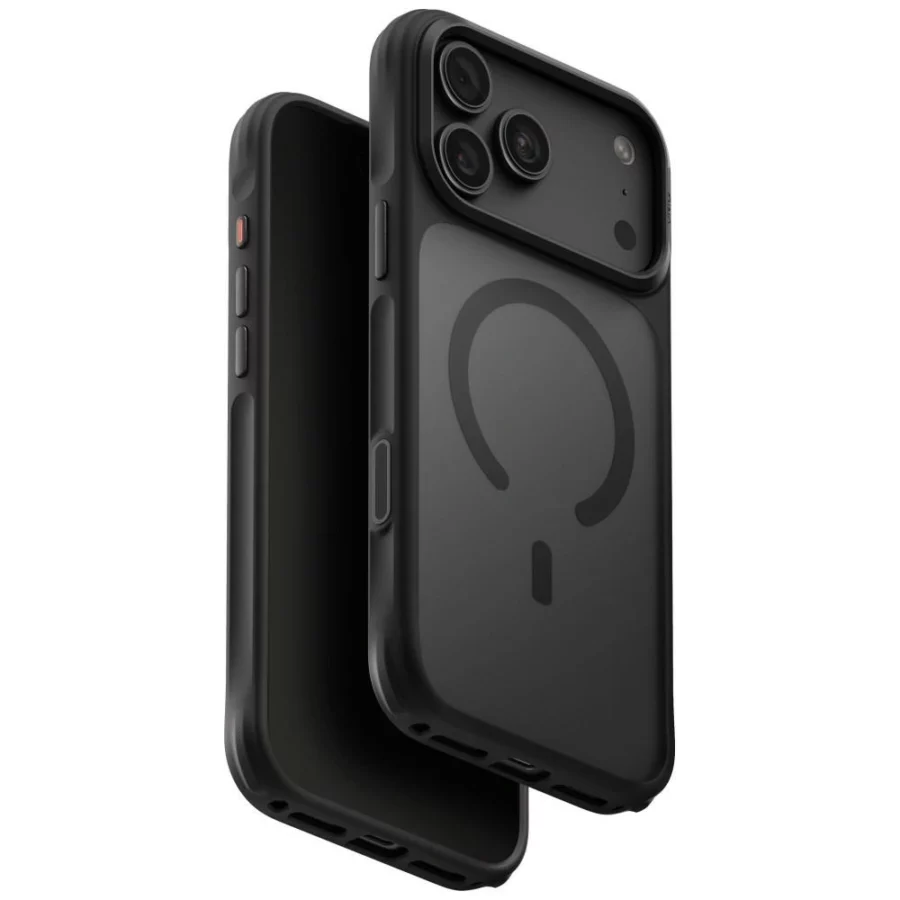 Etui UNIQ Veren Magclick Charging na iPhone 18 Pro Max / 17 Pro Max - czarne