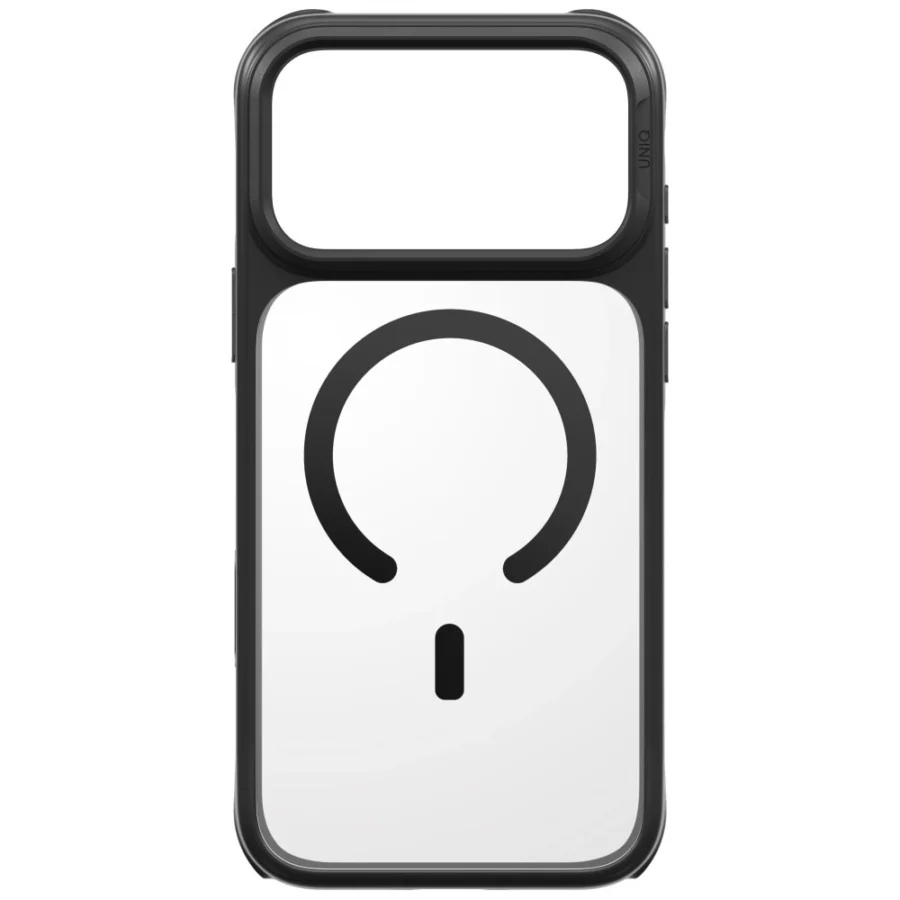 Etui UNIQ Veren Magclick Charging na iPhone 18 Pro Max / 17 Pro Max - czarne
