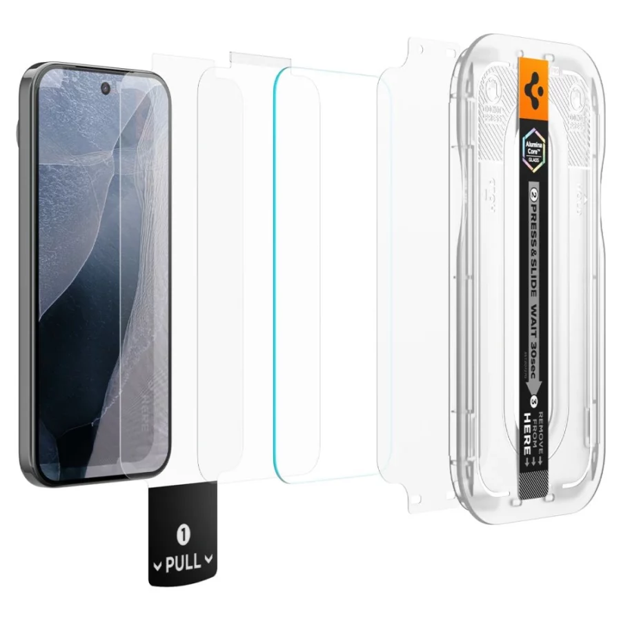 Szkło hartowane Spigen Glas.tR EZ Fit Pro 2-Pack na Google Pixel 11 Pro XL