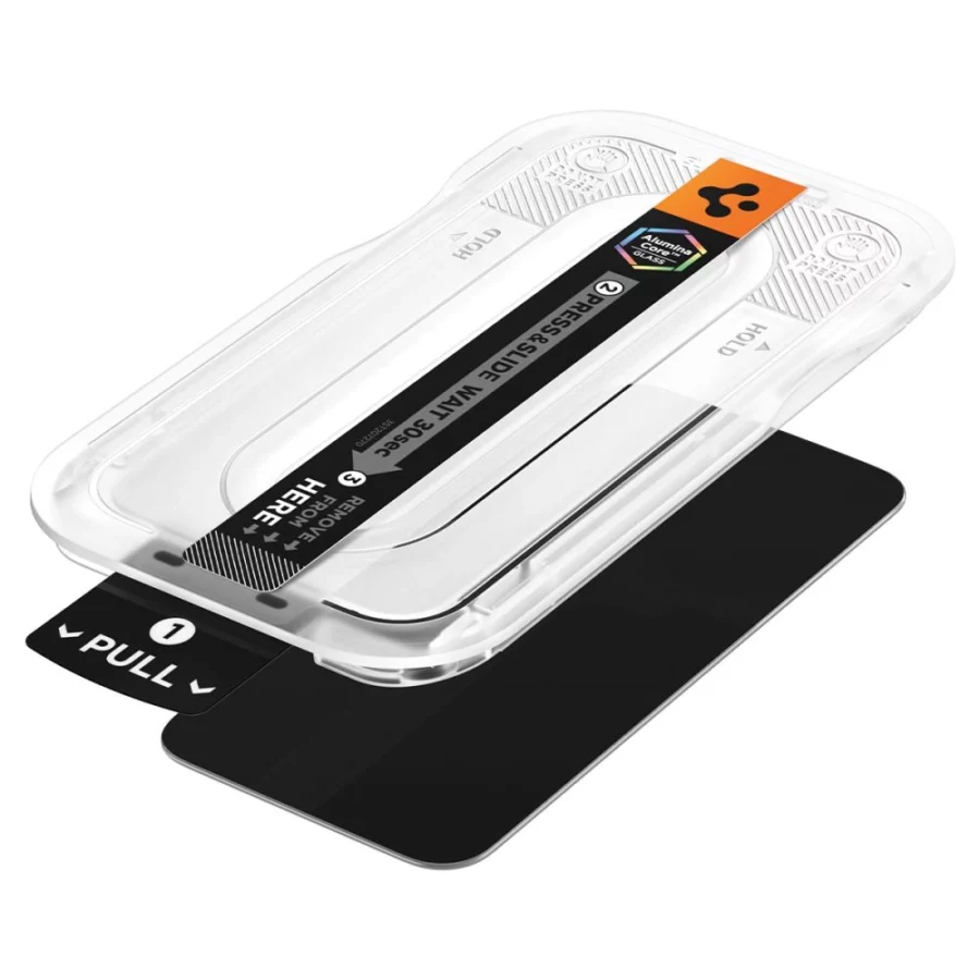 Szkło hartowane Spigen Glas.tR EZ Fit Pro HD Privacy 2-Pack prywatyzujące na Google Pixel Pro 9 Pro XL / 10 Pro XL / 11 Pro XL