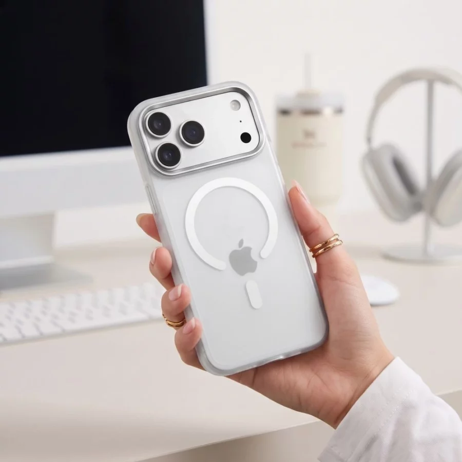 Etui Tech-Protect MagZero MagSafe na iPhone 17 Pro Max / 18 Pro Max - białe matowe