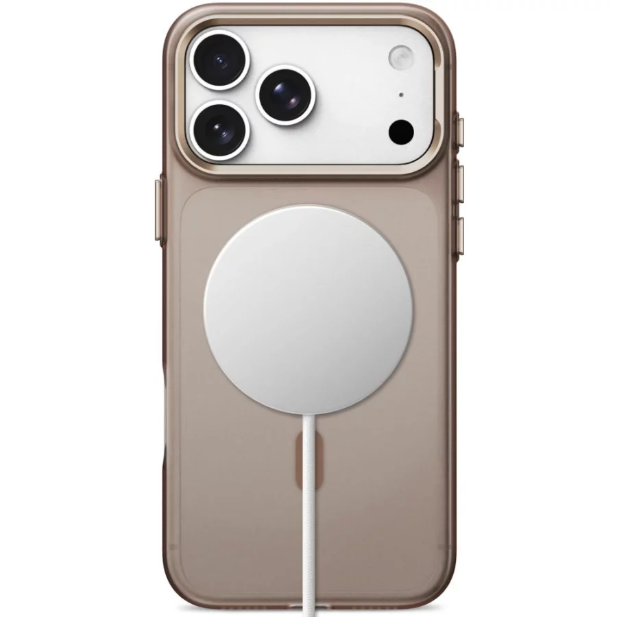 Etui Tech-Protect MagZero MagSafe na iPhone 17 Pro Max / 18 Pro Max - brązowe matowe