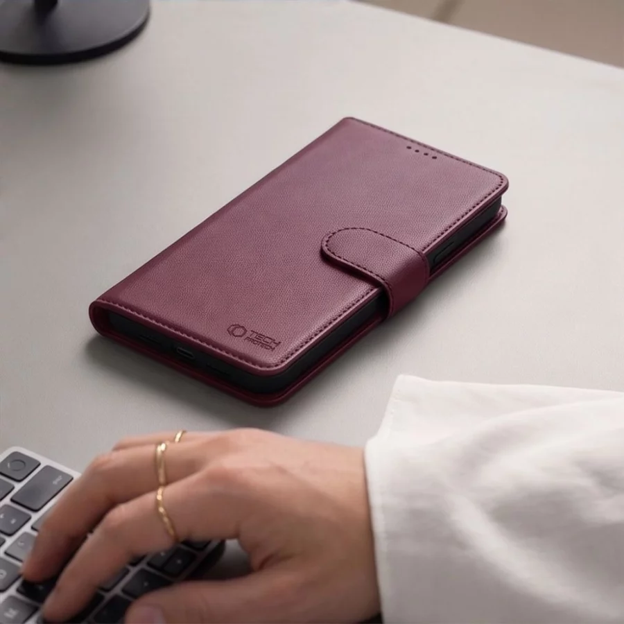 Etui Tech-Protect Wallet MagSafe na iPhone 17 Pro Max / 18 Pro Max - burgudnowe