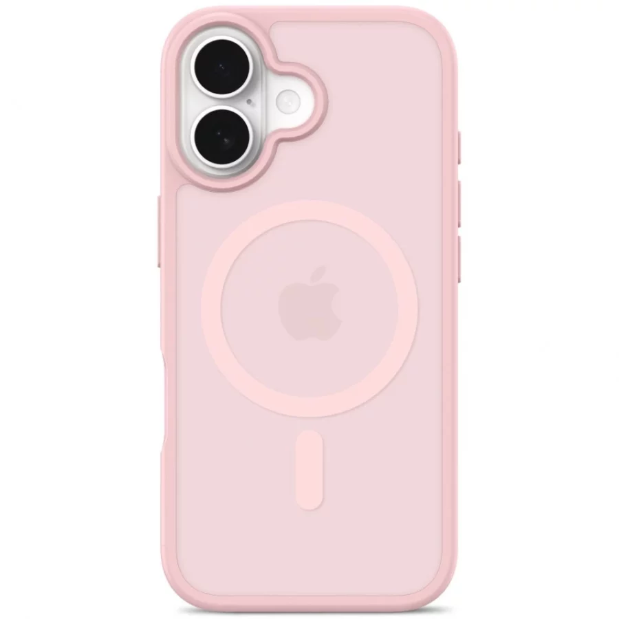 Etui Tech-Protect BasicMag MagSafe na iPhone 17 - różowe matowe