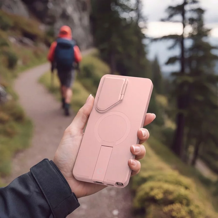 Etui Tech-Protect Kevlar Aura MagSafe na Samsung Galaxy S26 Ultra - różowe