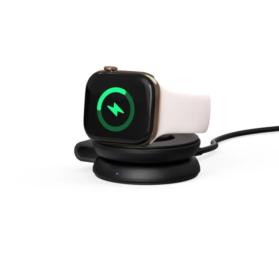 Ładowarka bezprzewodowa Tech-Protect A55 2in1 MagSafe 25W QI2.2 + kabel USB-C / USB-C 100 cm - czarna