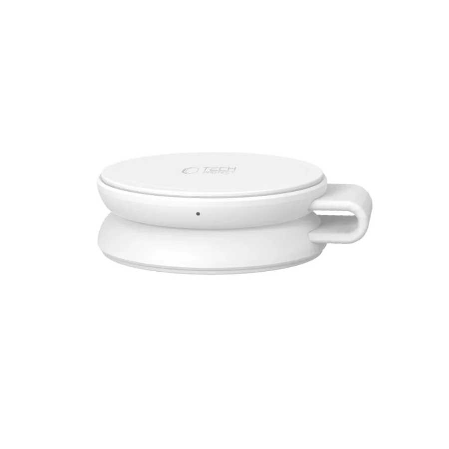 Ładowarka bezprzewodowa Tech-Protect A55 2in1 MagSafe 25W QI2.2 + kabel USB-C / USB-C 100 cm - biała