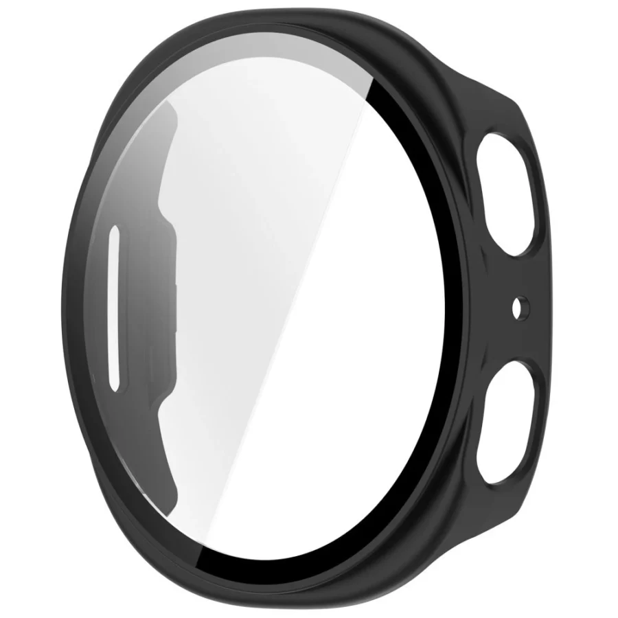 Etui Tech-Protect Defense 2-Pack na Samsung Galaxy Watch 44 mm - przezroczysto-czarne matowe