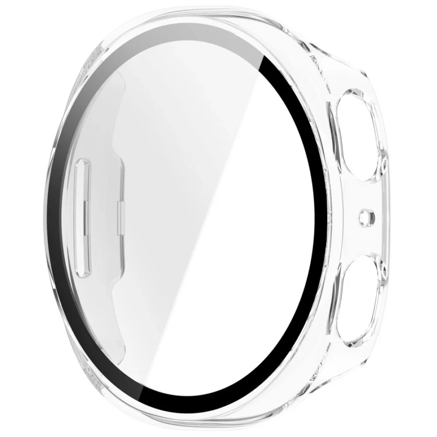 Etui Tech-Protect Defense 2-Pack na Samsung Galaxy Watch 44 mm - przezroczysto-czarne matowe