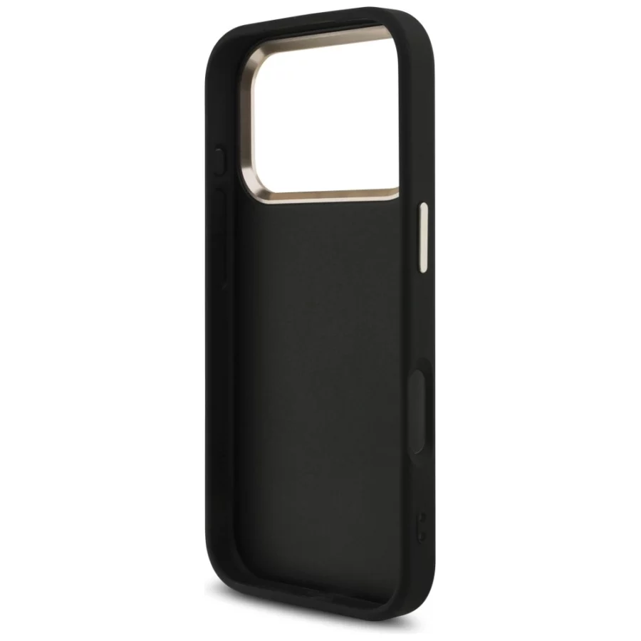 Etui Guess 4G Big 4G Classic Logo na iPhone 17 Pro / 18 Pro - czarno-złote