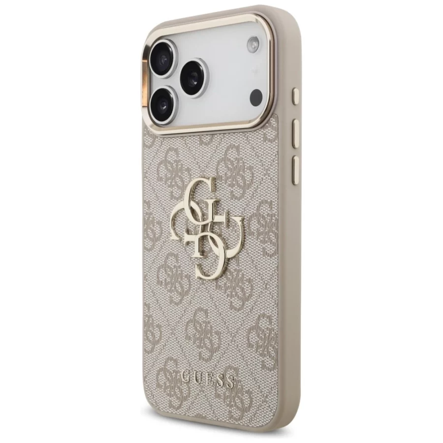 Etui Guess 4G Big 4G Classic Logo na iPhone 17 Pro Max / 18 Pro Max - różowo-złote