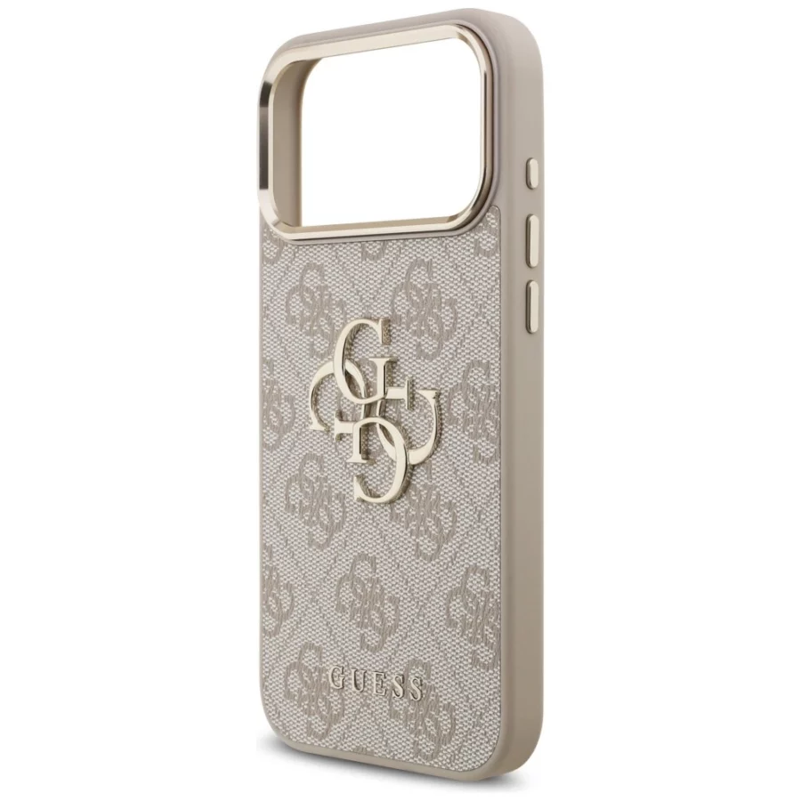 Etui Guess 4G Big 4G Classic Logo na iPhone 17 Pro Max / 18 Pro Max - różowo-złote