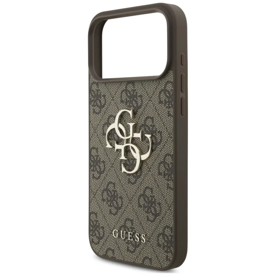 Etui Guess 4G Big Logo na iPhone 17 Pro / 18 Pro - brązowe