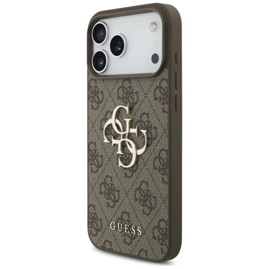 Etui Guess 4G Big Logo na iPhone 17 Pro Max / 18 Pro Max - brązowe