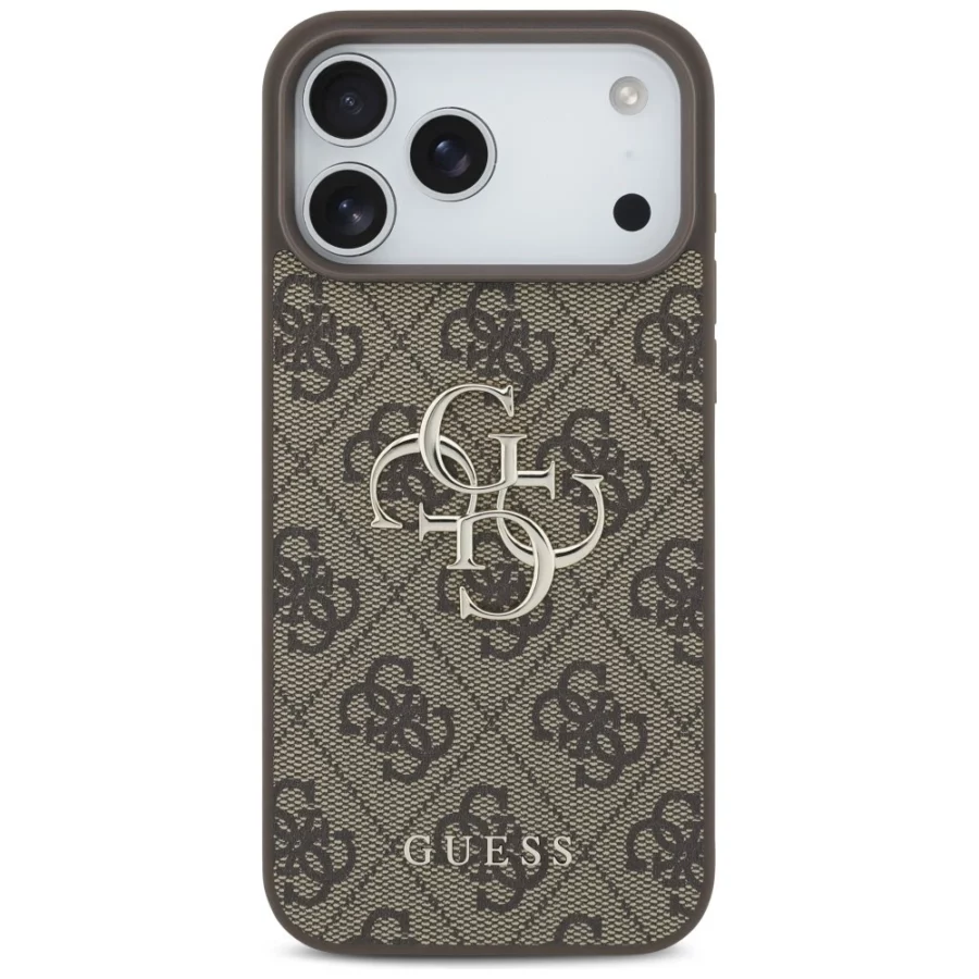 Etui Guess 4G Big Logo na iPhone 17 Pro Max / 18 Pro Max - brązowe