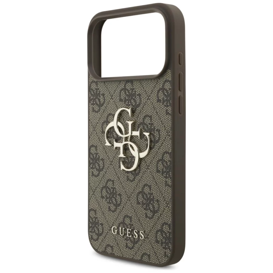 Etui Guess 4G Big Logo na iPhone 17 Pro Max / 18 Pro Max - brązowe
