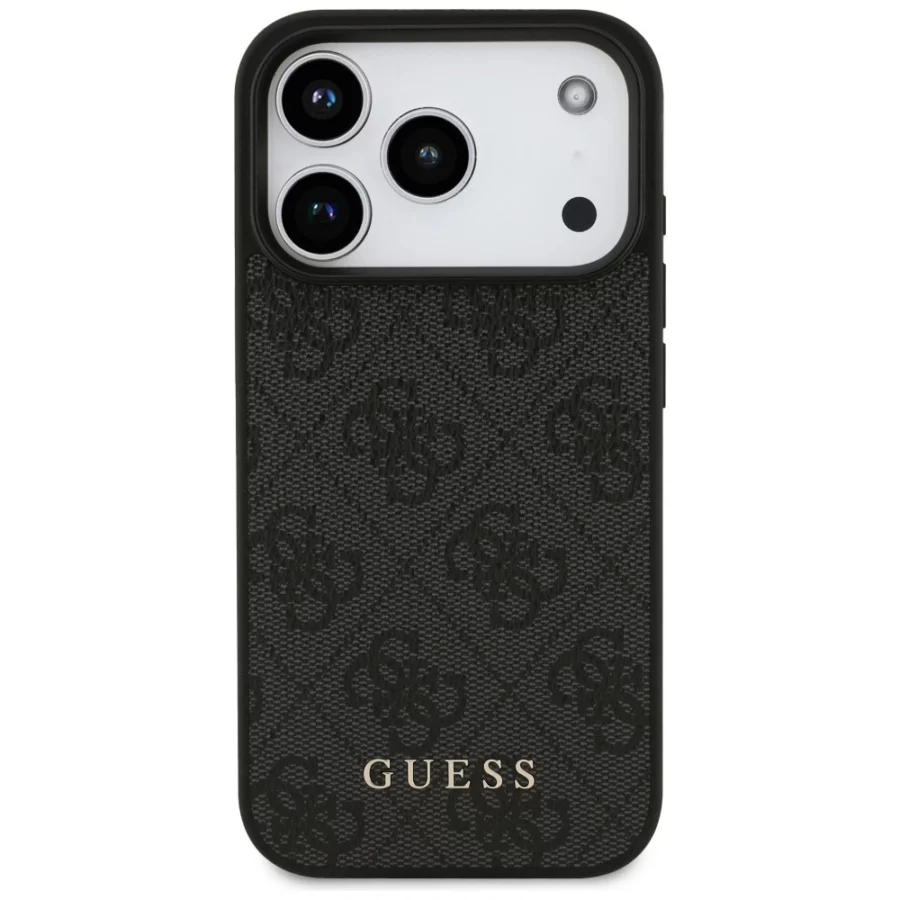Etui Guess 4G Classic na iPhone 17 Pro / 18 Pro - czarne
